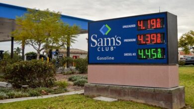 sam's club gas price